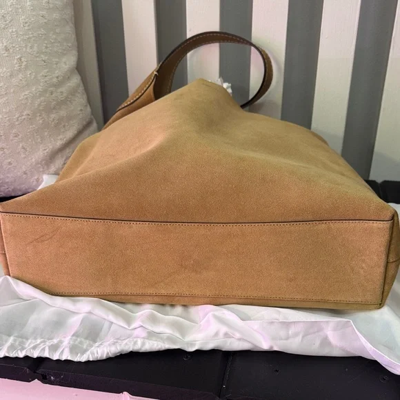 Coach Brooklyn 39 Shoulder Bag Suede - Picture 4 of 8